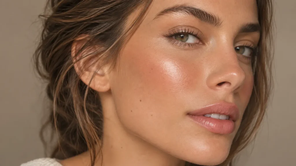 Frischer Look mit wenig Aufwand durch gezielten Concealer und Highlighter