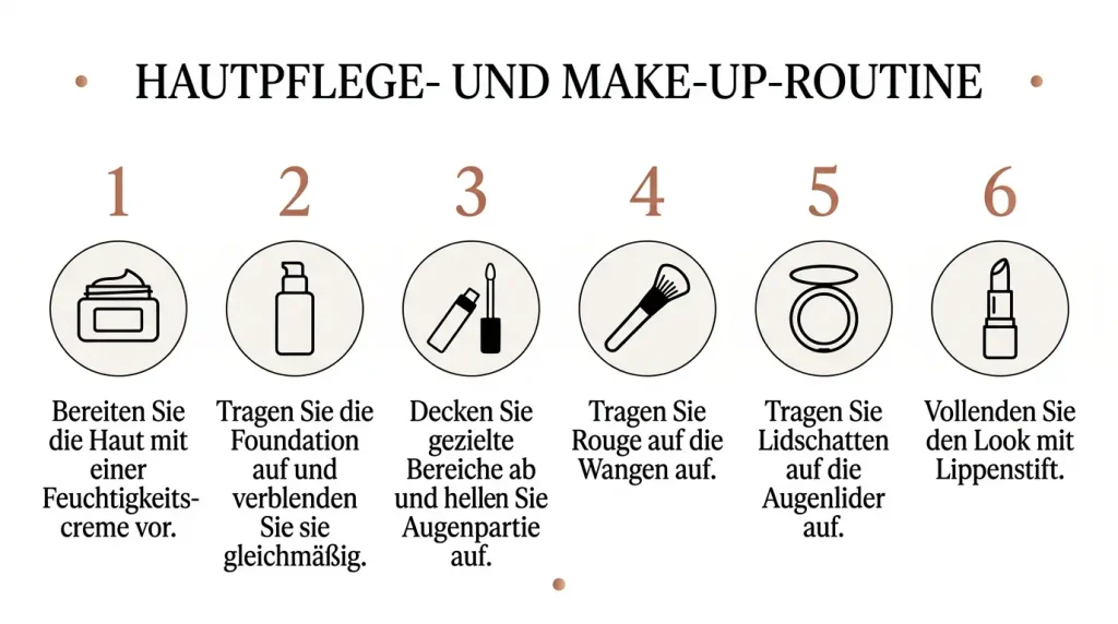 Sechs Schritte für ein dezentes Büro-Make-up
