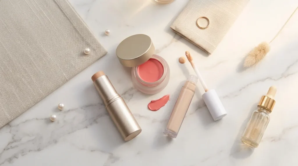 Cremige Make-up-Produkte für reife Haut